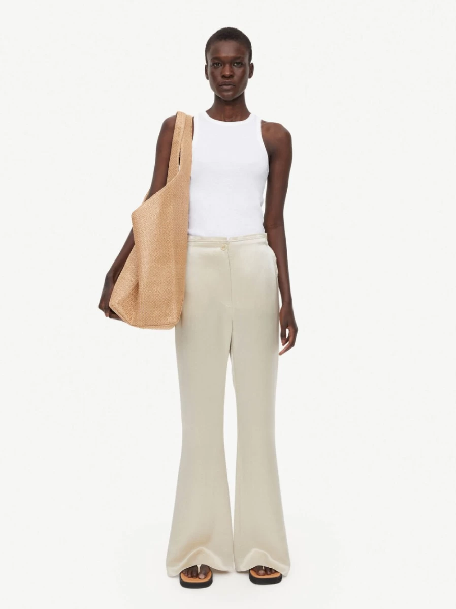By Malene Birger Women's Pure White Organic Cotton Tank Top - Aimee