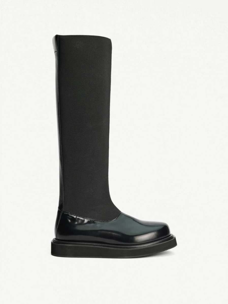By Malene Birger Chey Black Leather Boots for Women