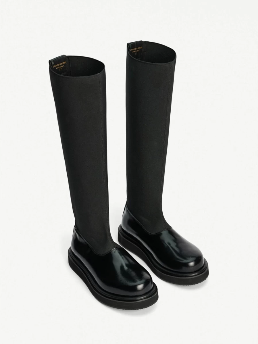 By Malene Birger Chey Black Leather Boots for Women