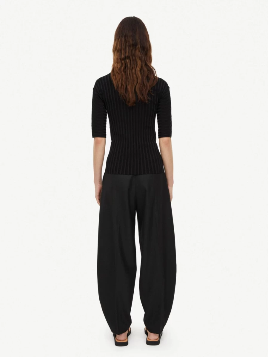 By Malene Birger Ivena Black Top for Women