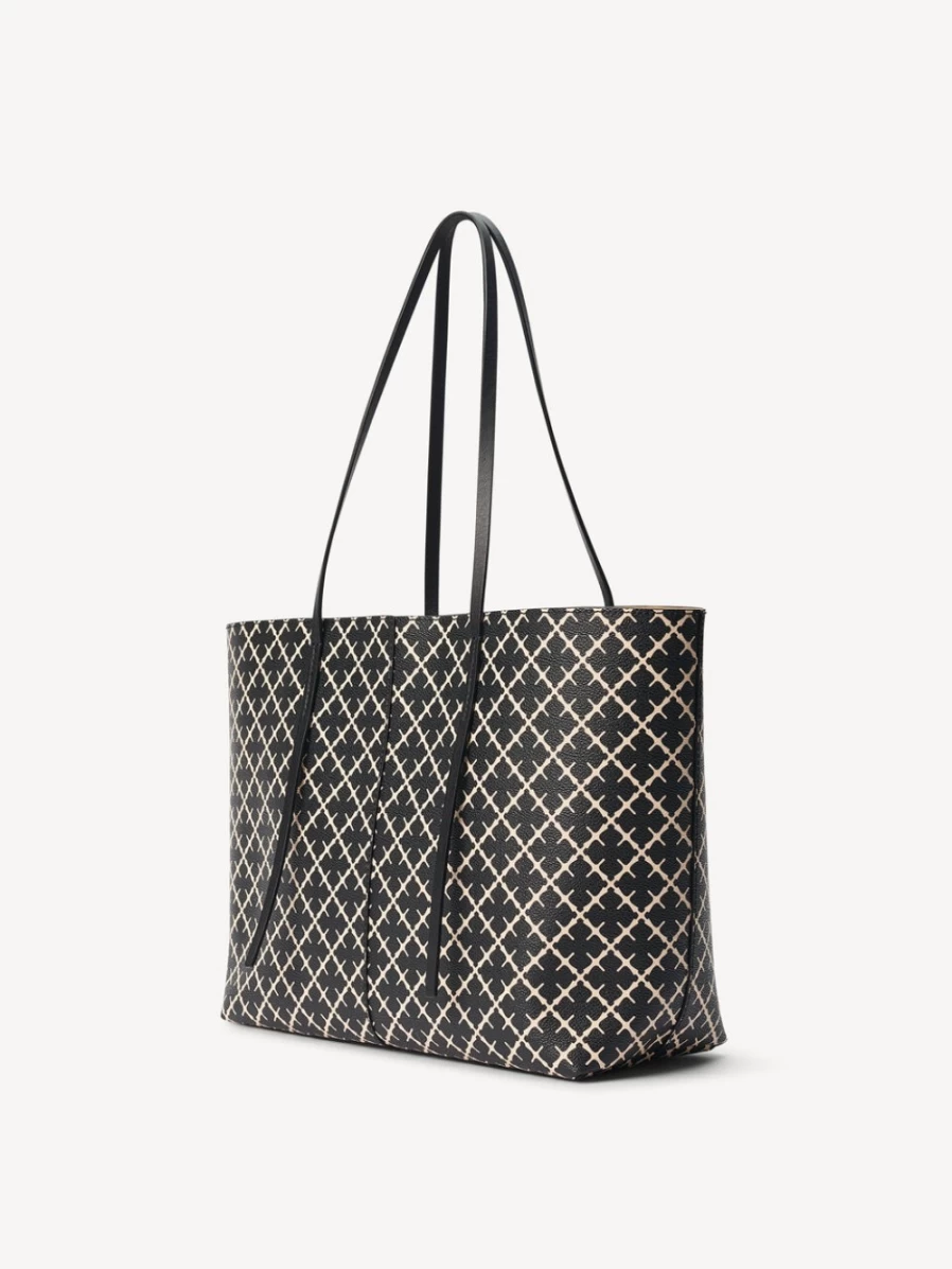 By Malene Birger Abigail Black Printed Tote Bag for Women