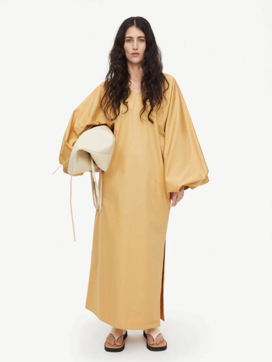 By Malene Birger Women's Light Camel Organic Cotton Parida Dress
