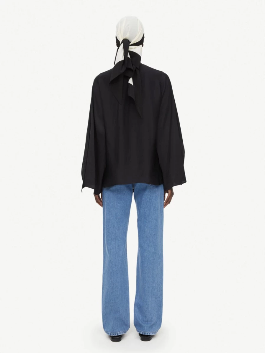 By Malene Birger Avrie Black Blouse for Women