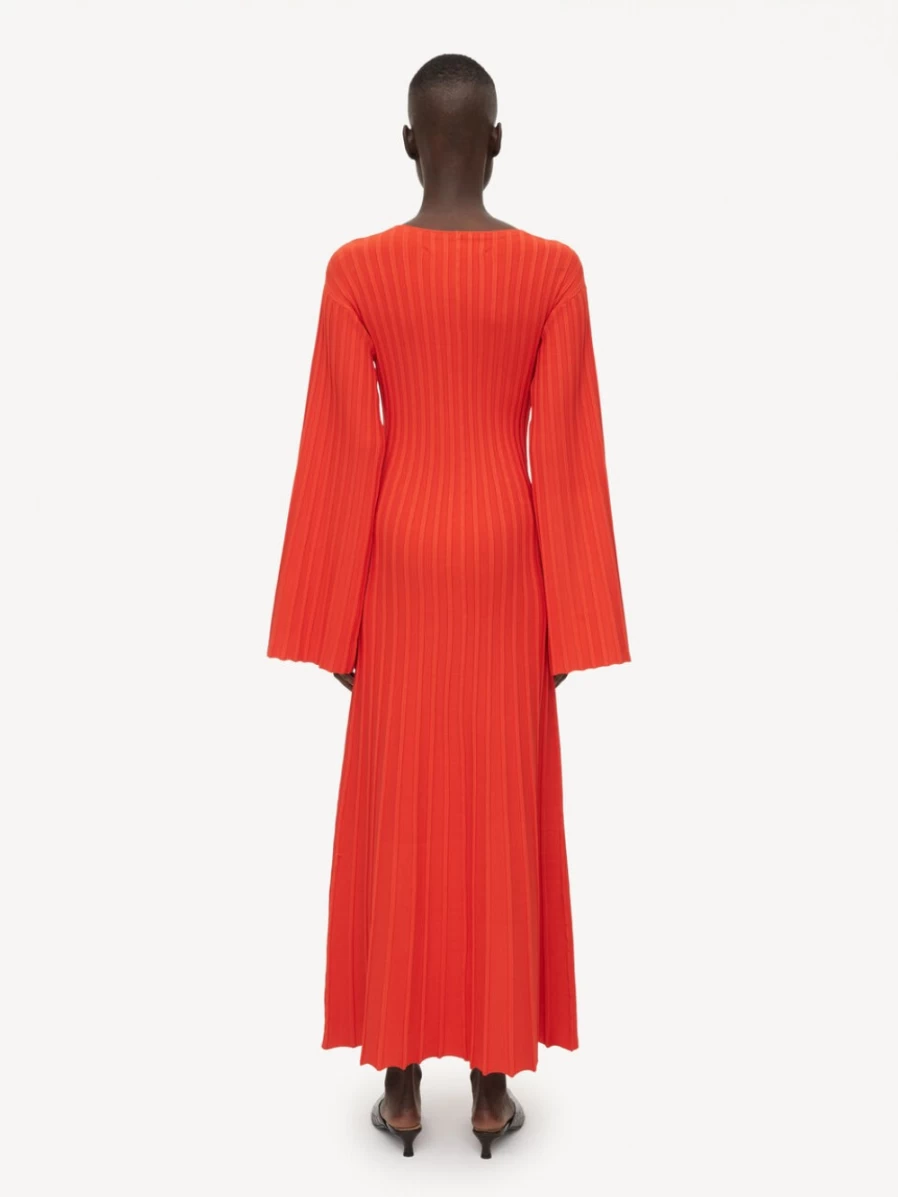 By Malene Birger Ilsa Maxi Dress for Women in Orange - Elegant Long Summer Dress