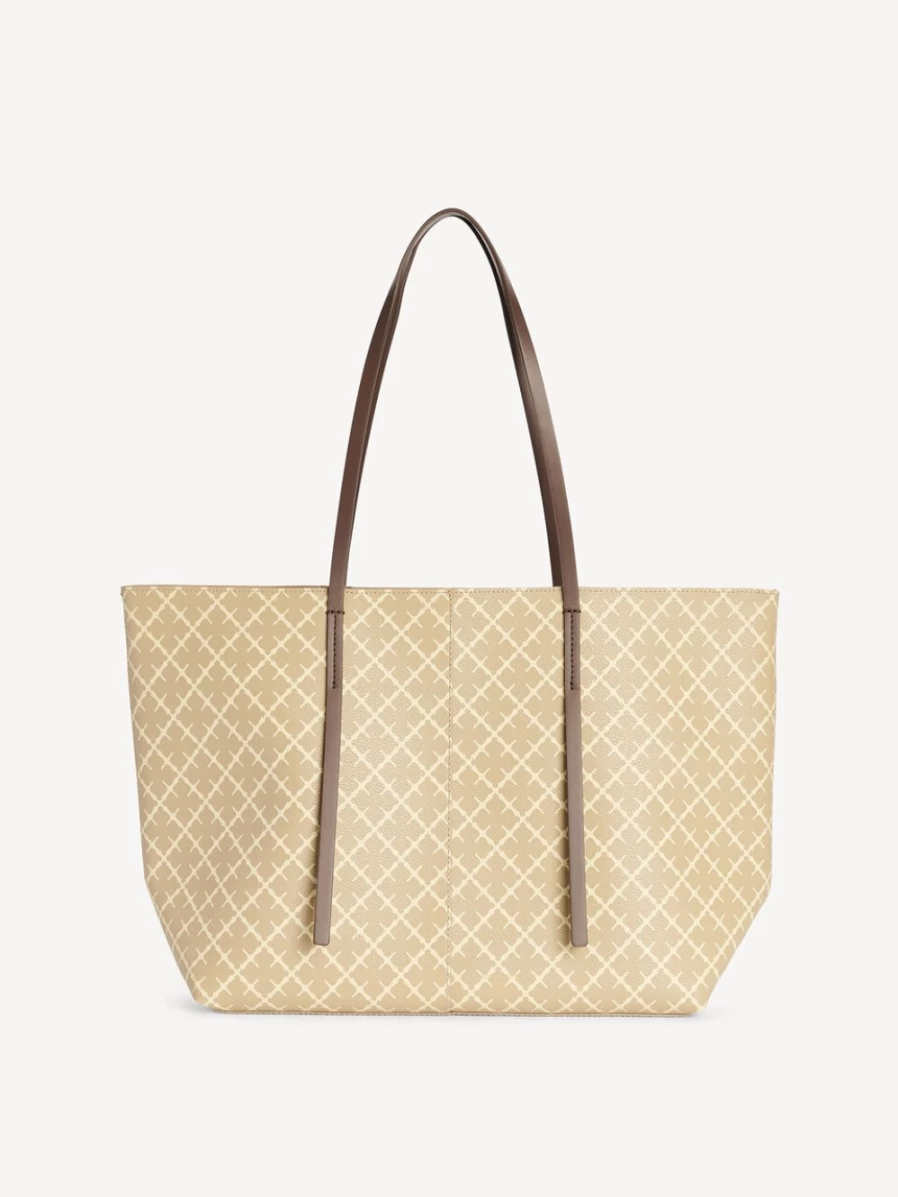 By Malene Birger Abigail Printed Tote Bag for Women in Incense