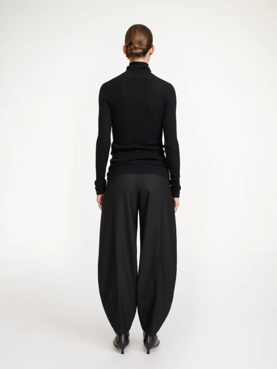 By Malene Birger Women's Carlien High-Waisted Black Trousers