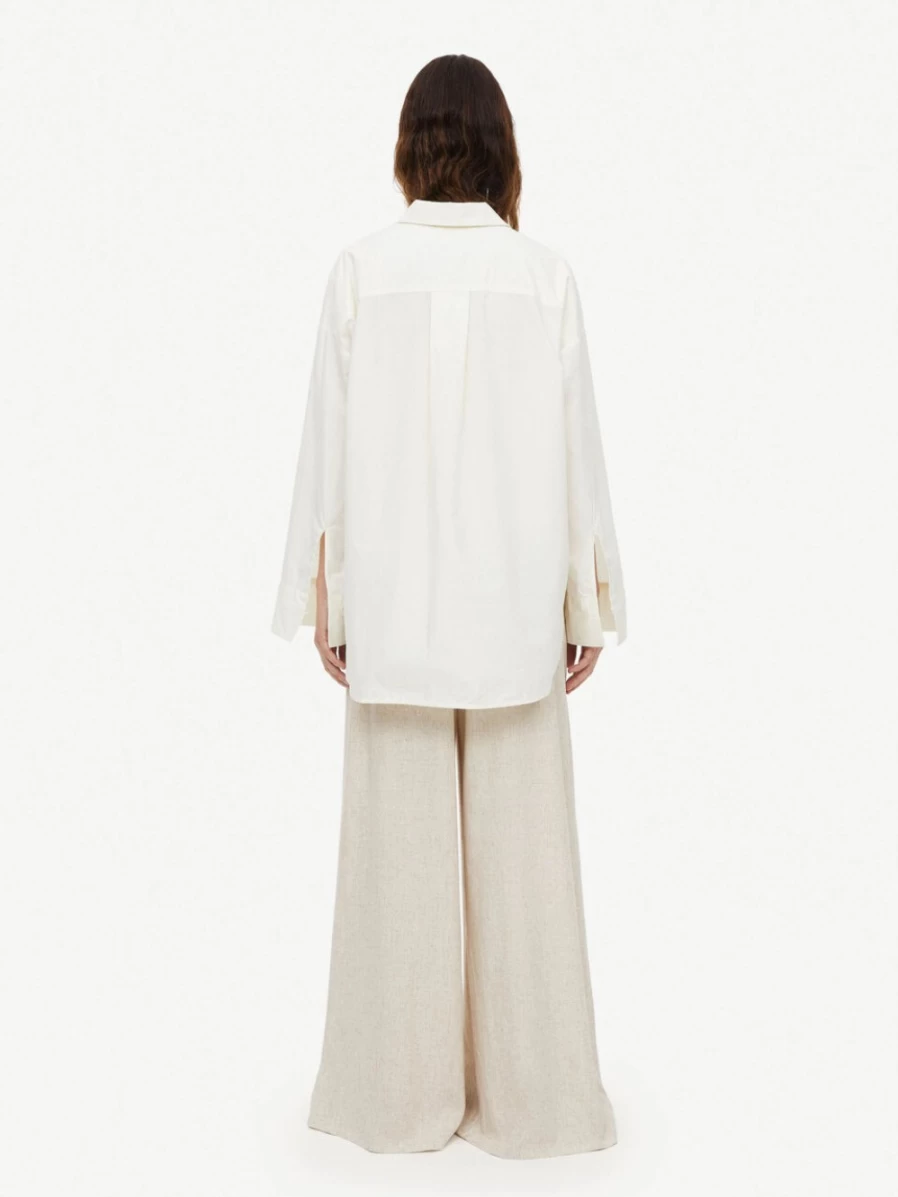 By Malene Birger Women's Whisper White Organic Cotton Shirt – Derris Style