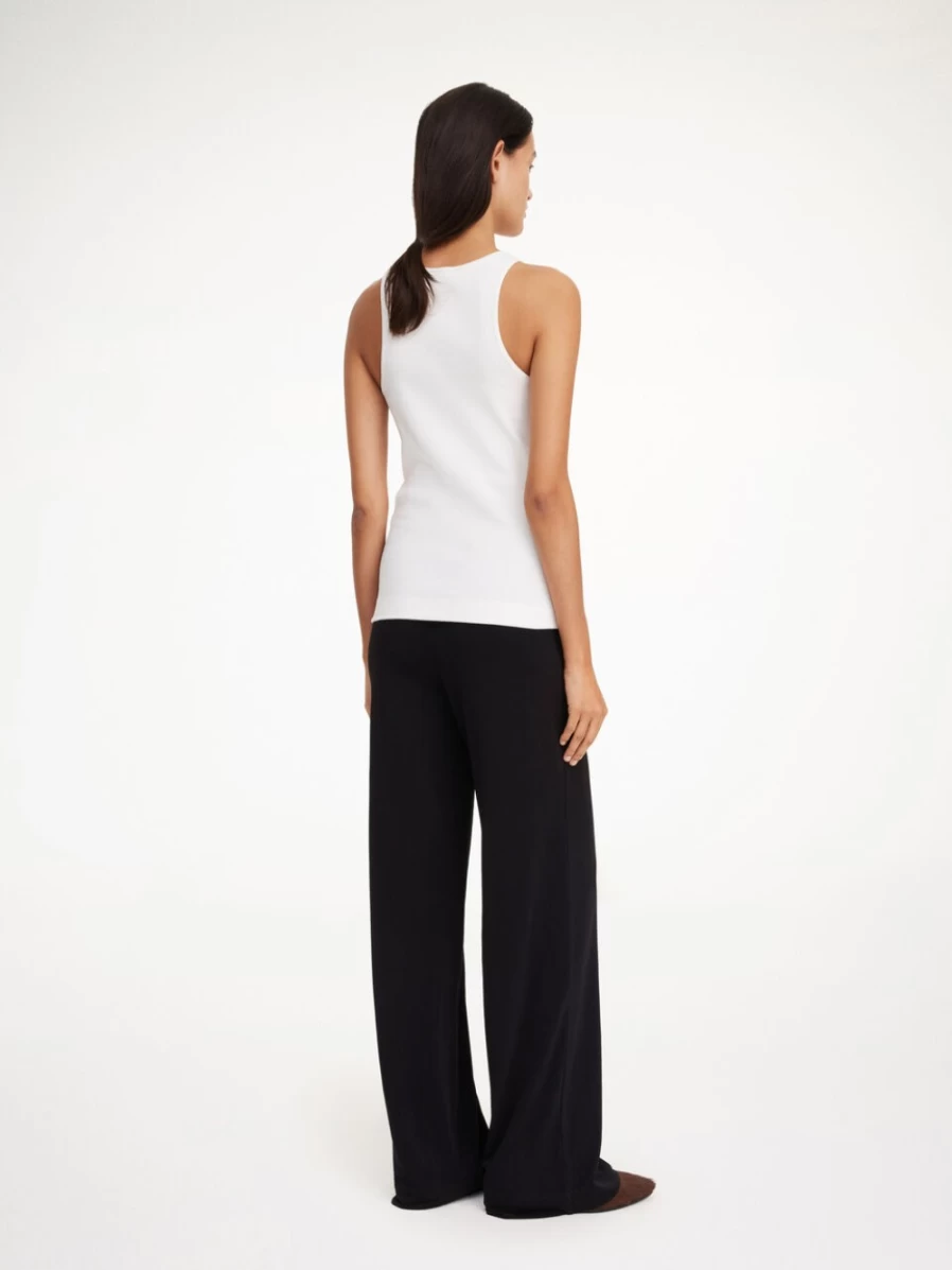 By Malene Birger Women's Black Mandala Wide-Leg Trousers