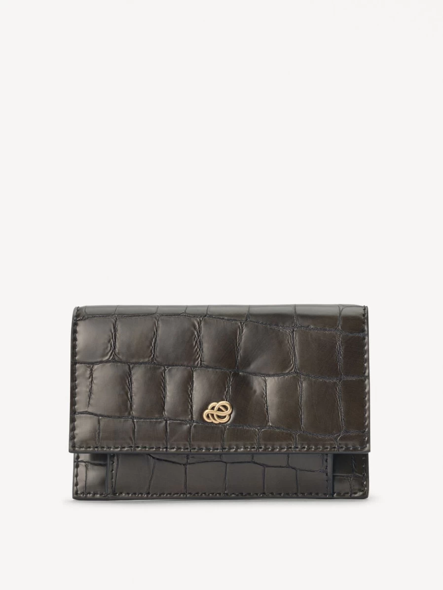By Malene Birger Women's Dusty Brown Aya Leather Wallet