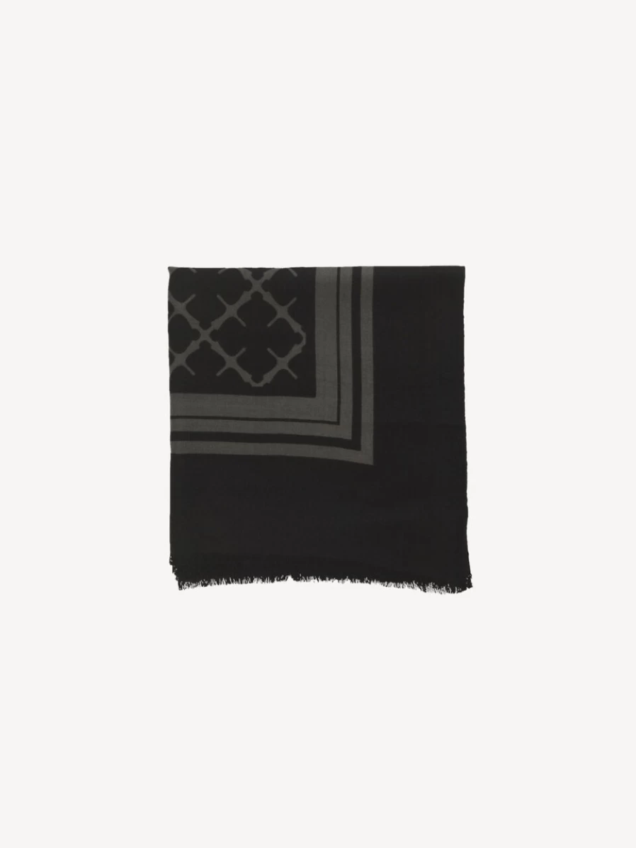 By Malene Birger Women's Charcoal Wool Scarf - Cornelis