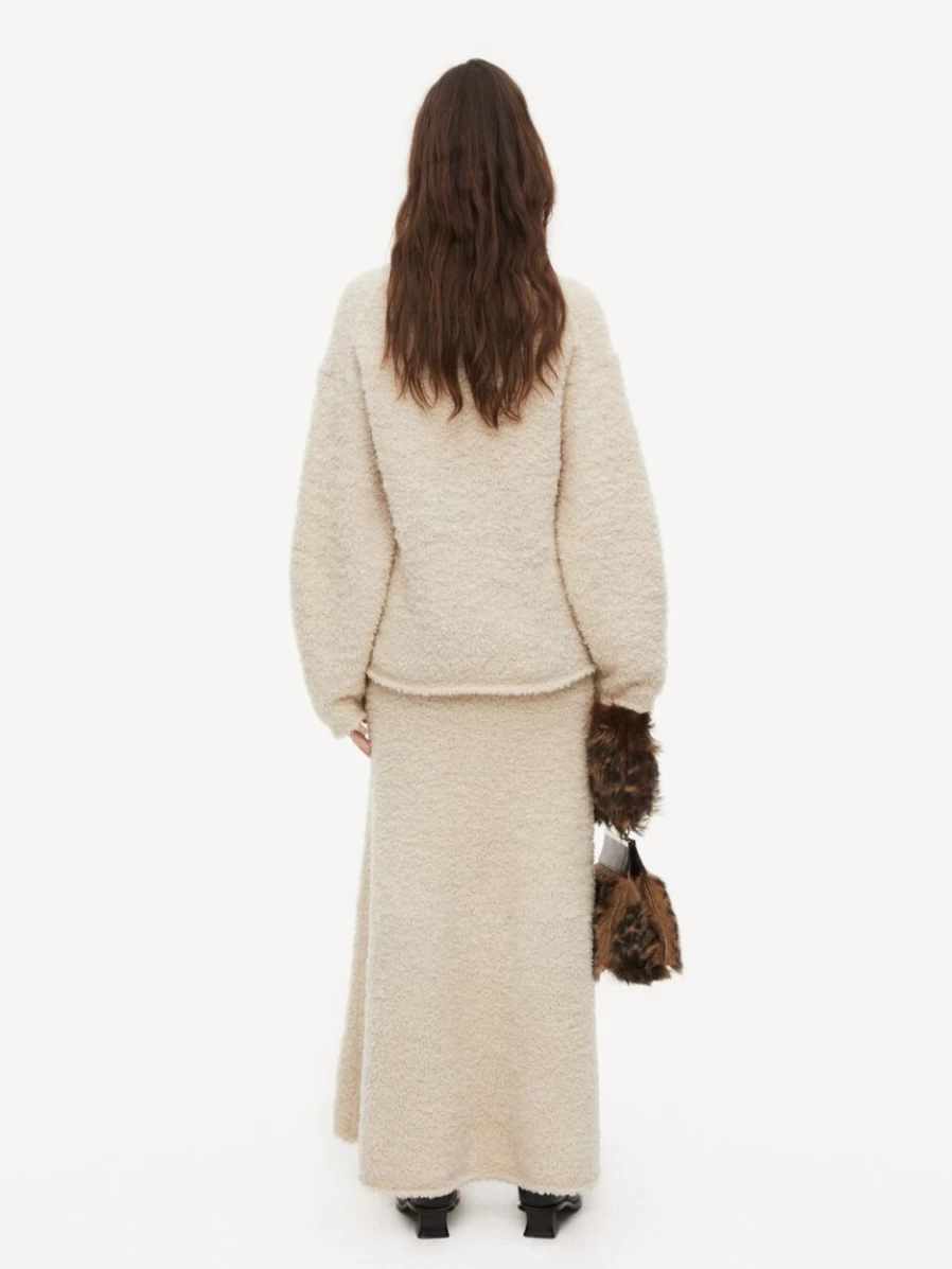 By Malene Birger Women's Hevina Maxi Skirt in Fog - Elegant Long Boho Skirt