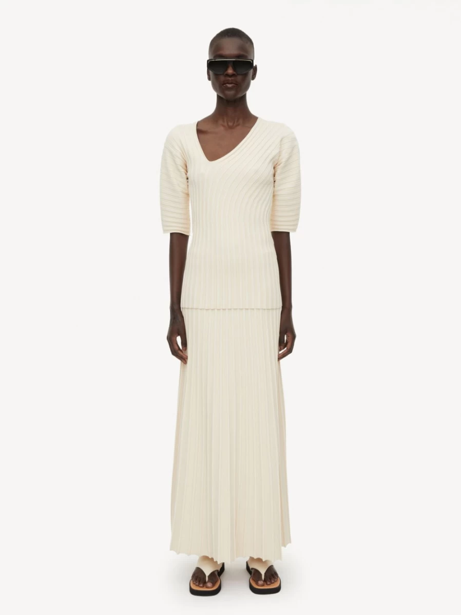 By Malene Birger Ivena Top for Women in Soft White | Elegant Blouse