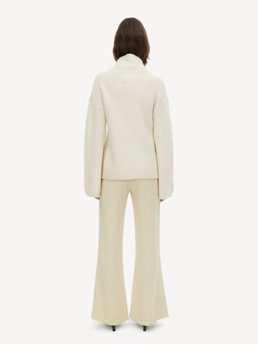 By Malene Birger Ezra Women's Soft White Sweater