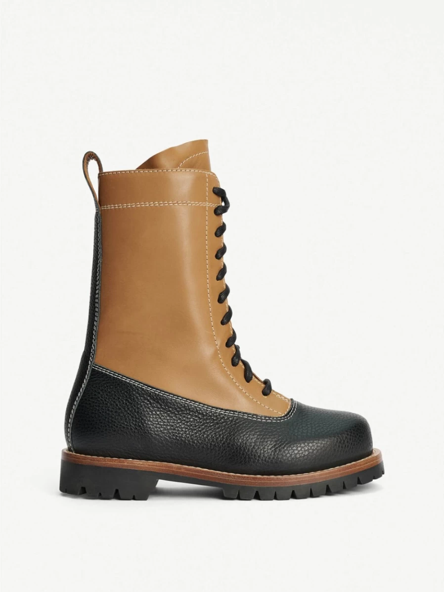 By Malene Birger Women's Meredith Cognac Leather Boots