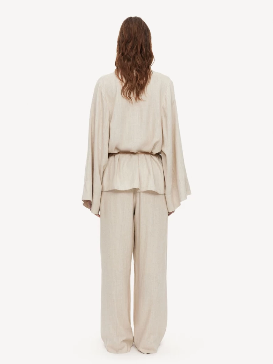 By Malene Birger Women's Lomaria Blouse in Undyed Natural Tone