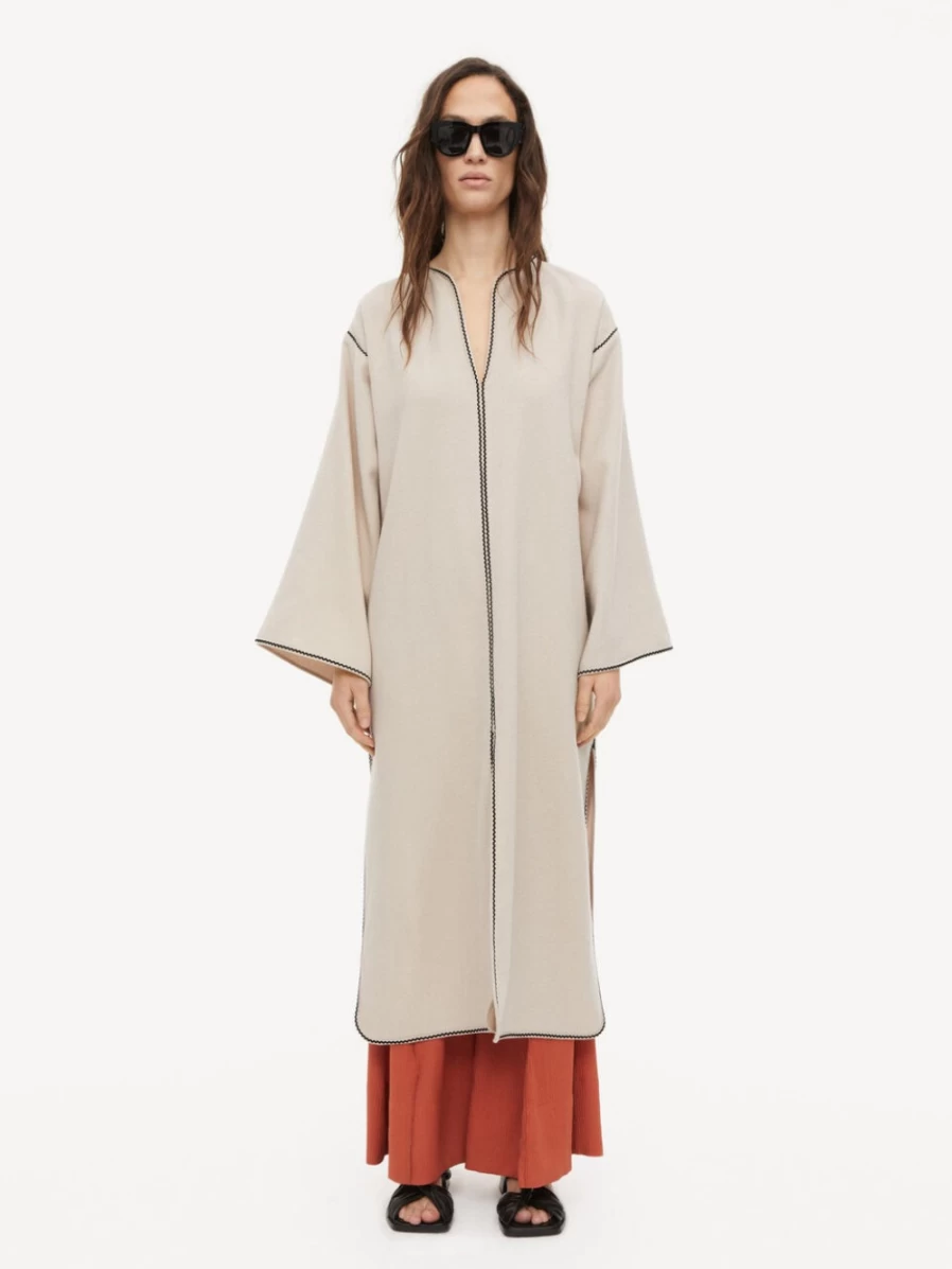 By Malene Birger Women's Franklyn Maxi Dress in Fog - Elegant Long Boho Chic Style