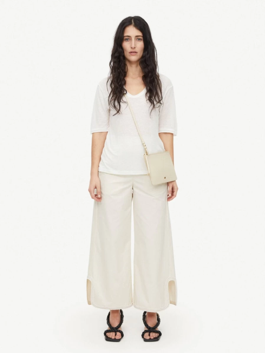 By Malene Birger Women's Pearl Wide-Leg Trousers - Milone High Waist Palazzo Pants