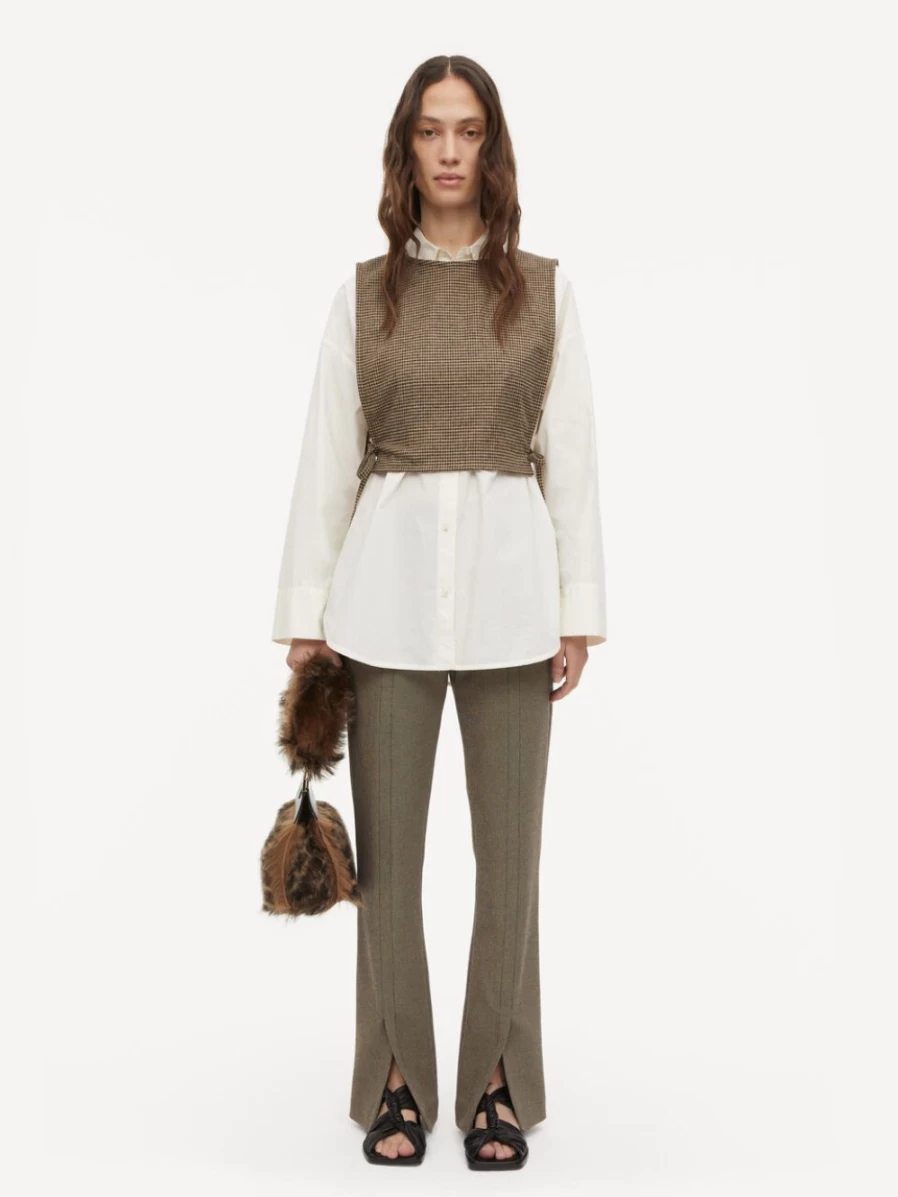 By Malene Birger Women's Houndstooth Rossey Vest