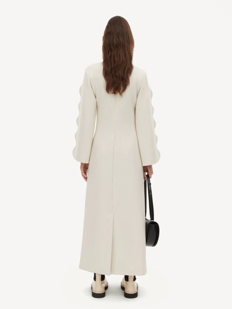 By Malene Birger Women's Juniper Maxi Dress in Fog - Elegant Long Boho Chic Style