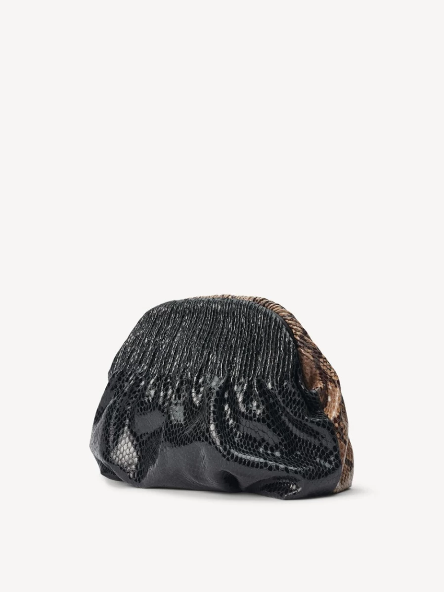 By Malene Birger Reese Leather Clutch for Women in Tannin