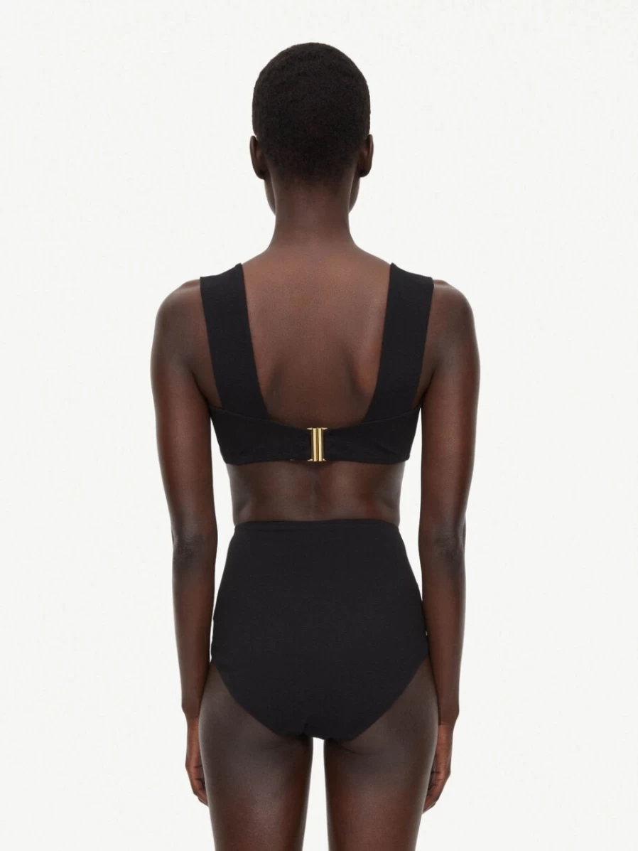 By Malene Birger Belira Black Bikini Top for Women