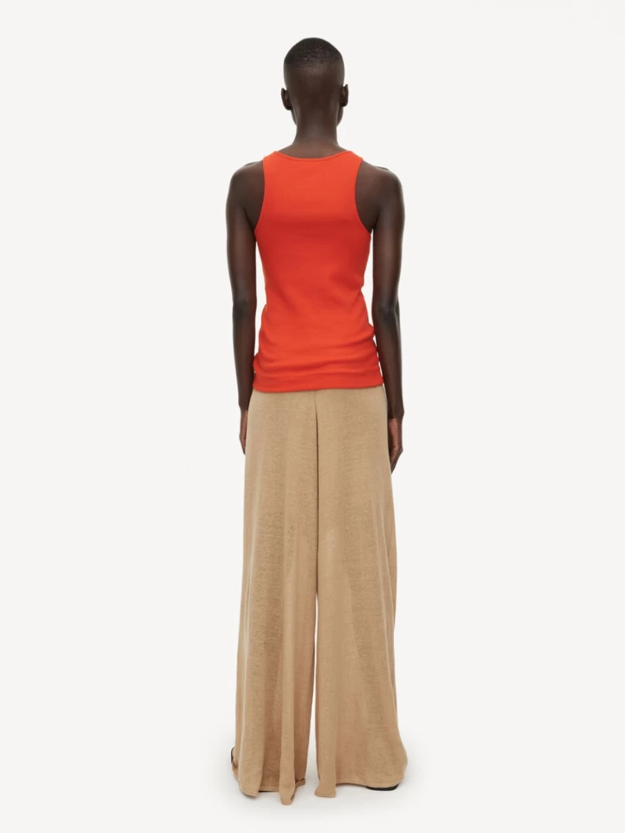 By Malene Birger Women's Orange Tank Top - Sleek Summer Fashion