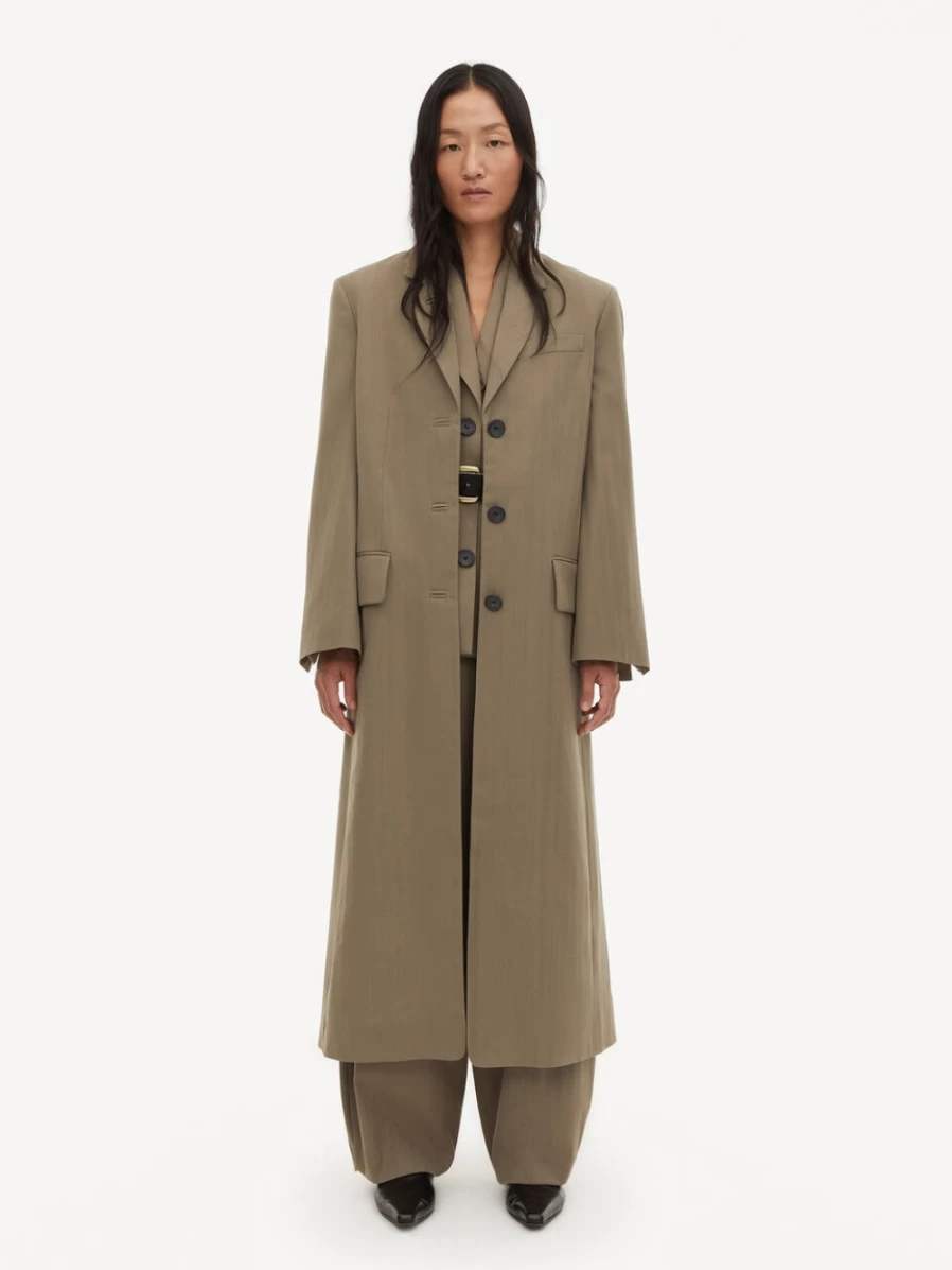 By Malene Birger Women's Fallen Rock Single-Breasted Coat - Kaias