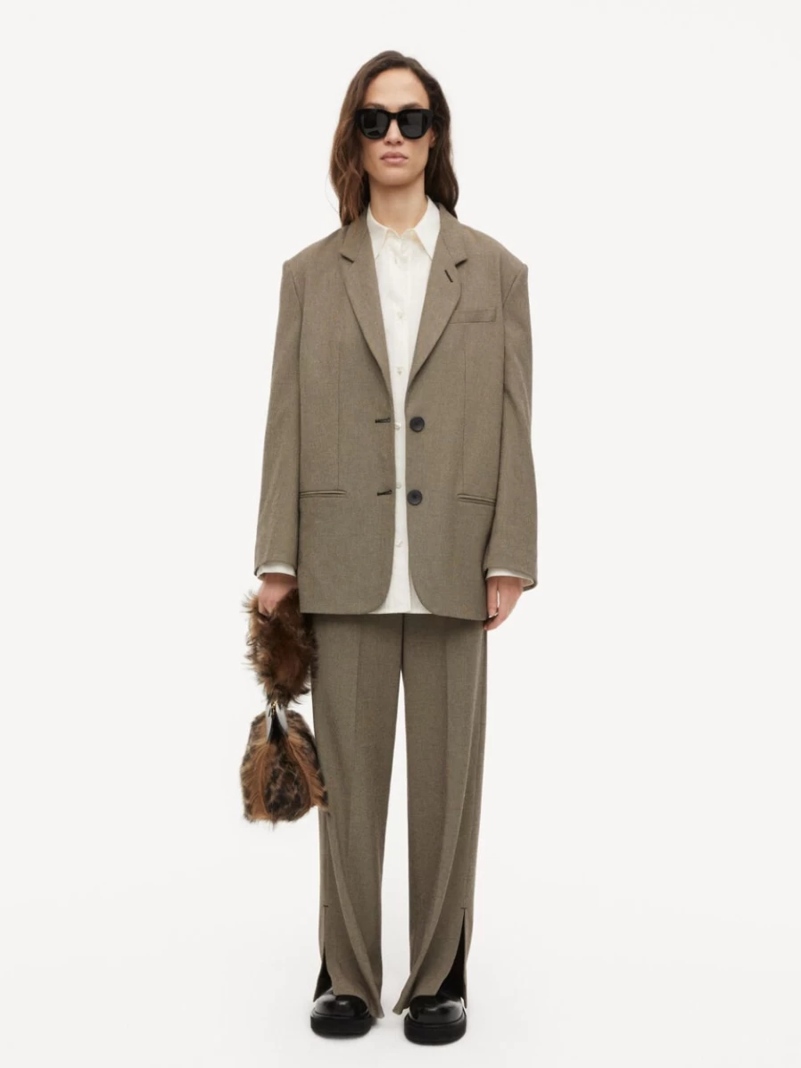 By Malene Birger Women's Graphic Forest Single-Breasted Rosettan Blazer