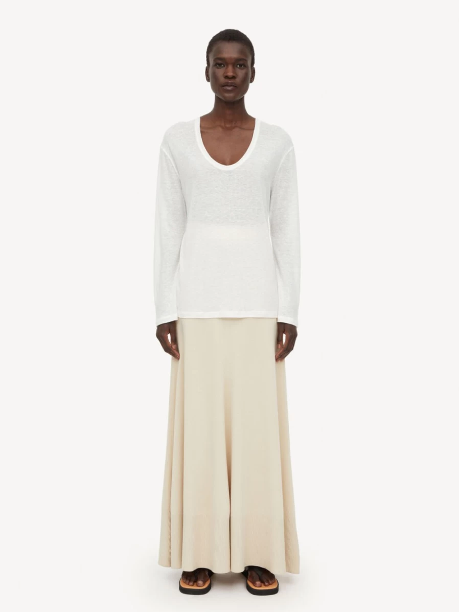 By Malene Birger Amalou Top for Women in Soft White | Elegant Blouse
