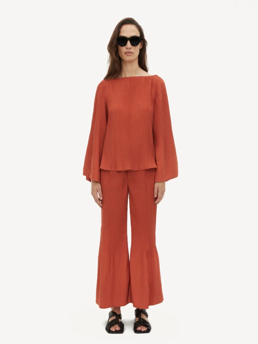 By Malene Birger Women's Autumn Glaze Gerontia Blouse | Elegant Feminine Top