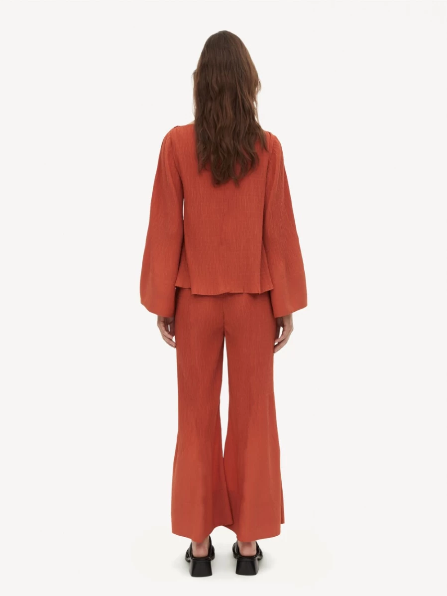 By Malene Birger Women's Autumn Glaze Gerontia Blouse | Elegant Feminine Top