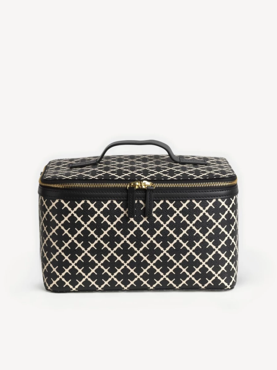 By Malene Birger Bae Beauty Cosmetics Case for Women - Black Makeup Bag