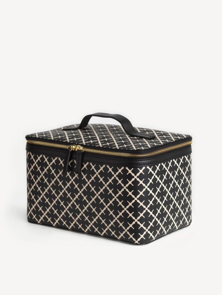 By Malene Birger Bae Beauty Cosmetics Case for Women - Black Makeup Bag