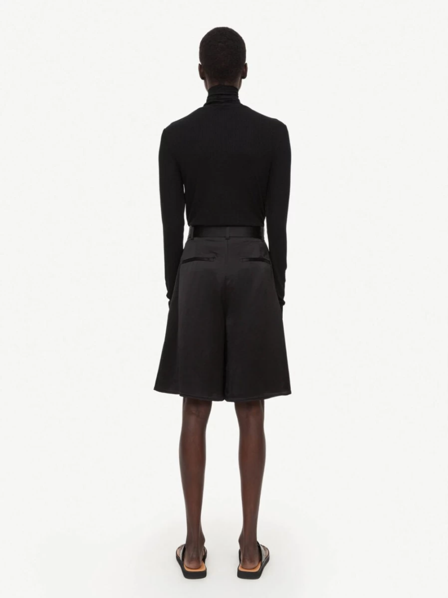 By Malene Birger Women's Black Nilah Speckled Turtleneck Sweater