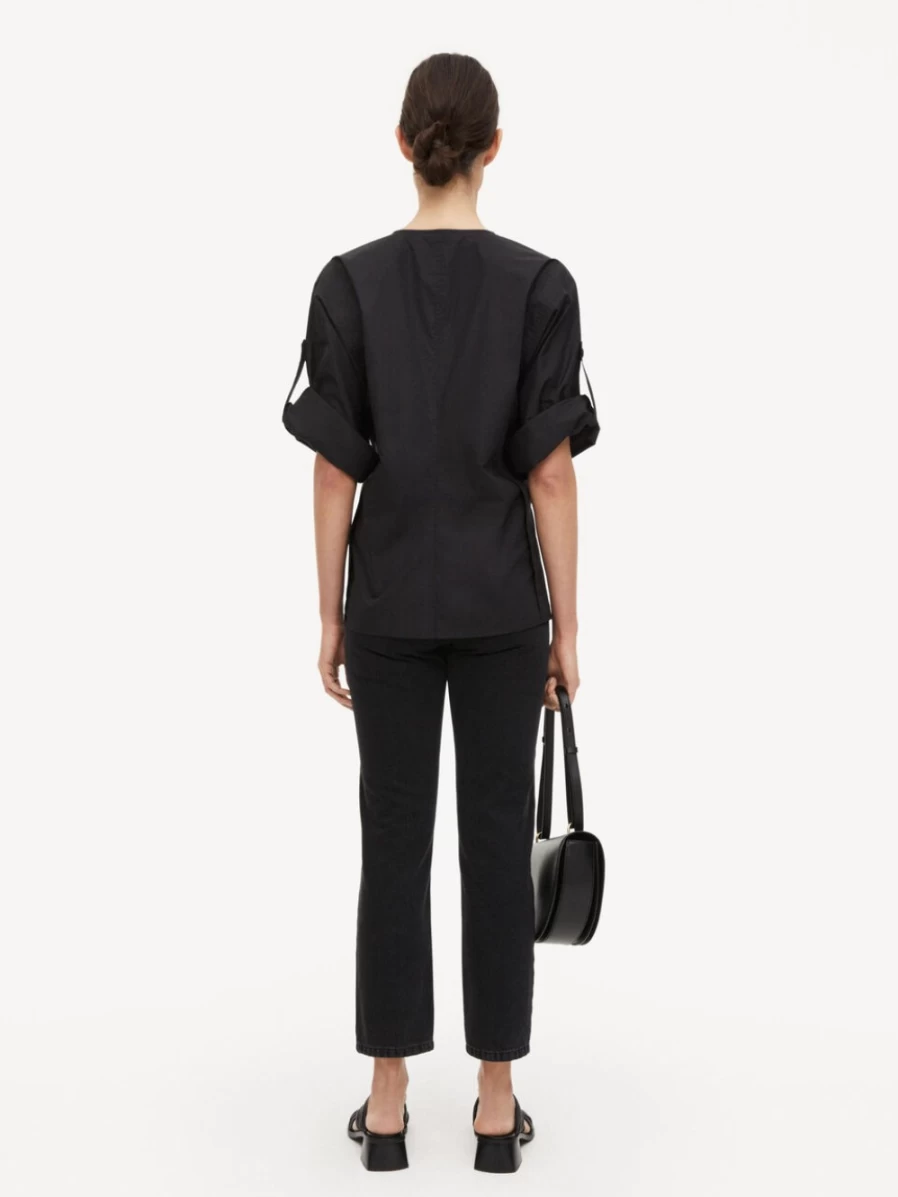 By Malene Birger Women's Black Organic Cotton Shirt - Rominas