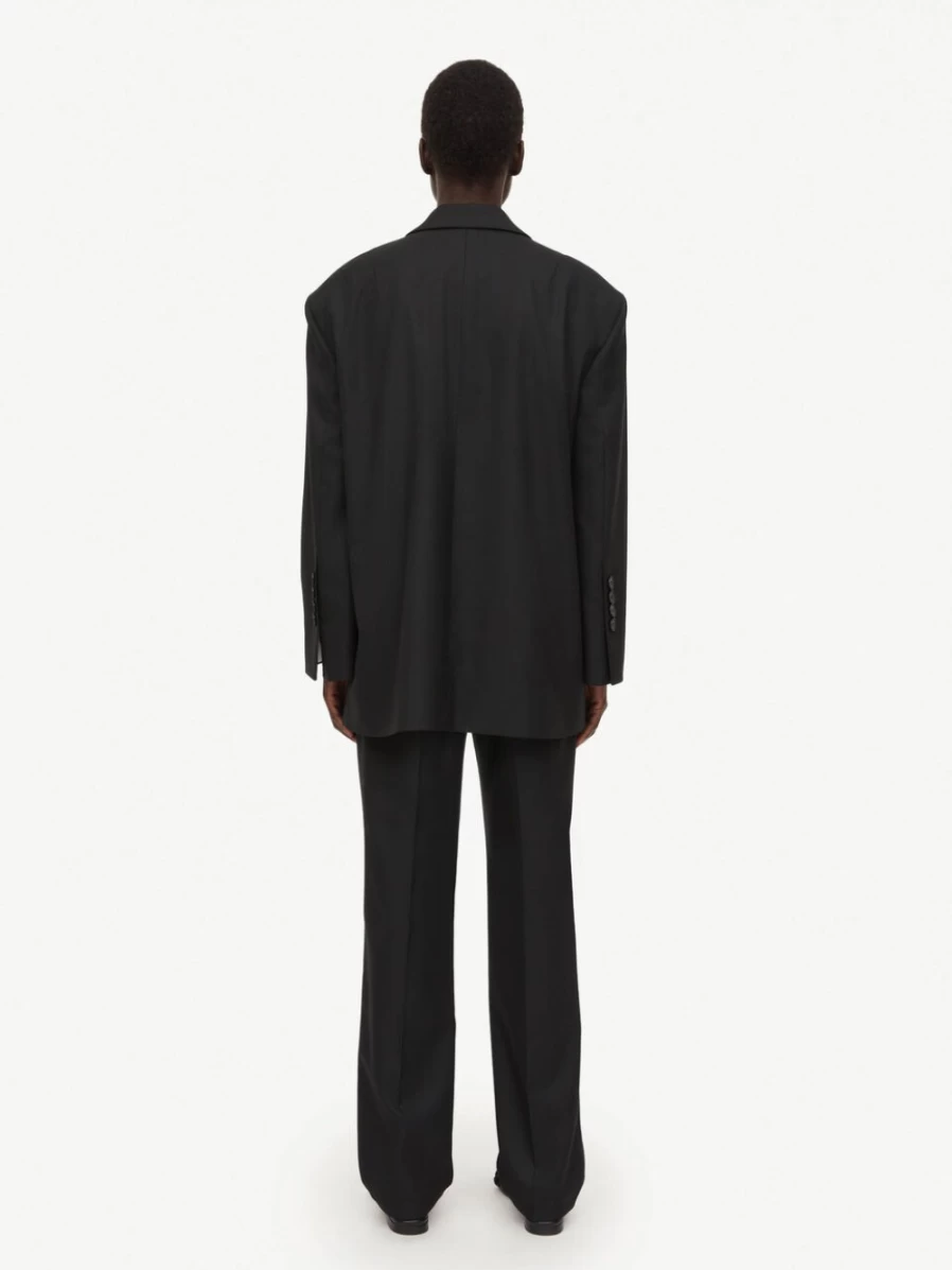 By Malene Birger Women's Black Single-Breasted Blazer - Biena