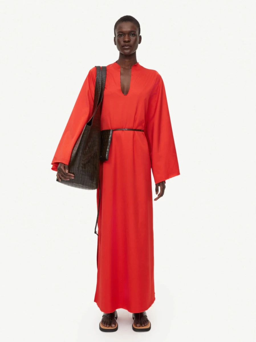 By Malene Birger Women's Mirela Orange Midi Dress