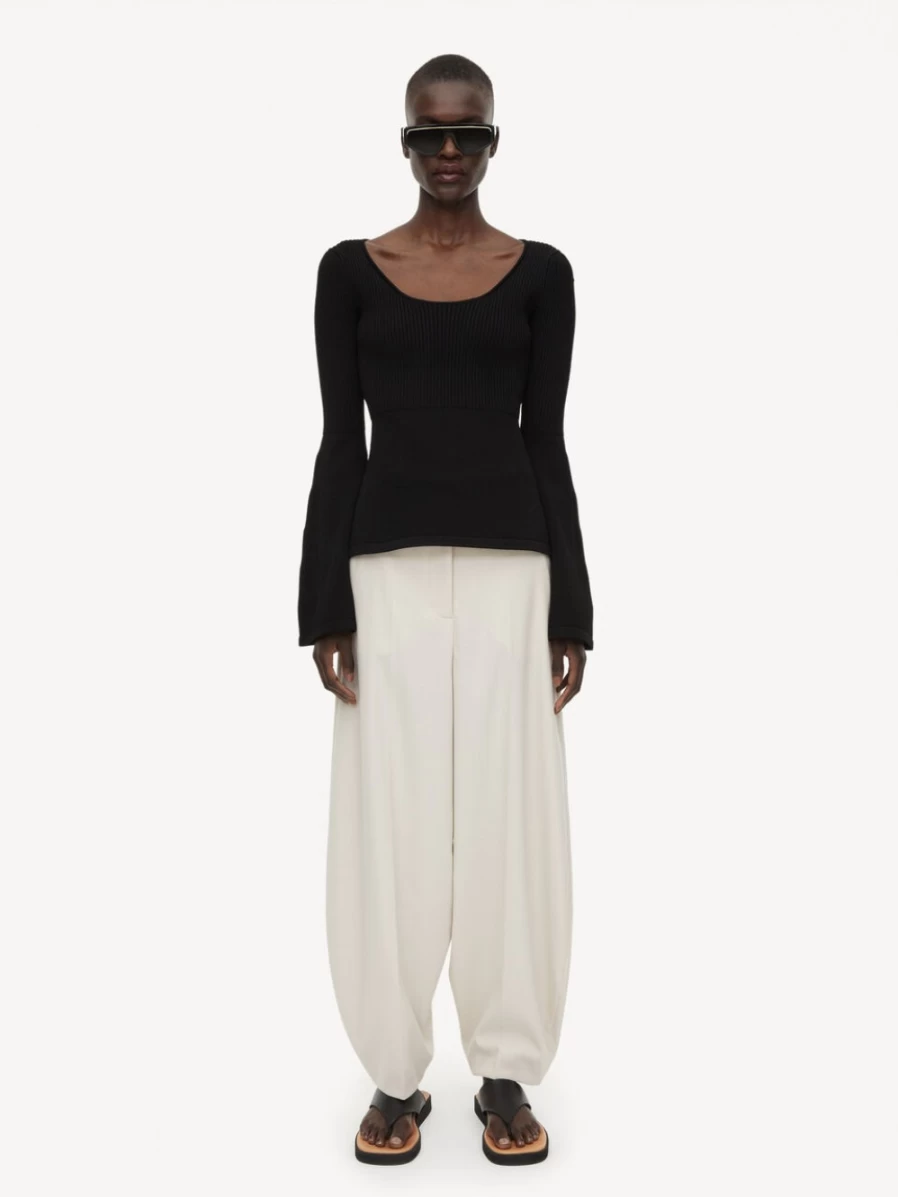 By Malene Birger Emona Black Blouse for Women