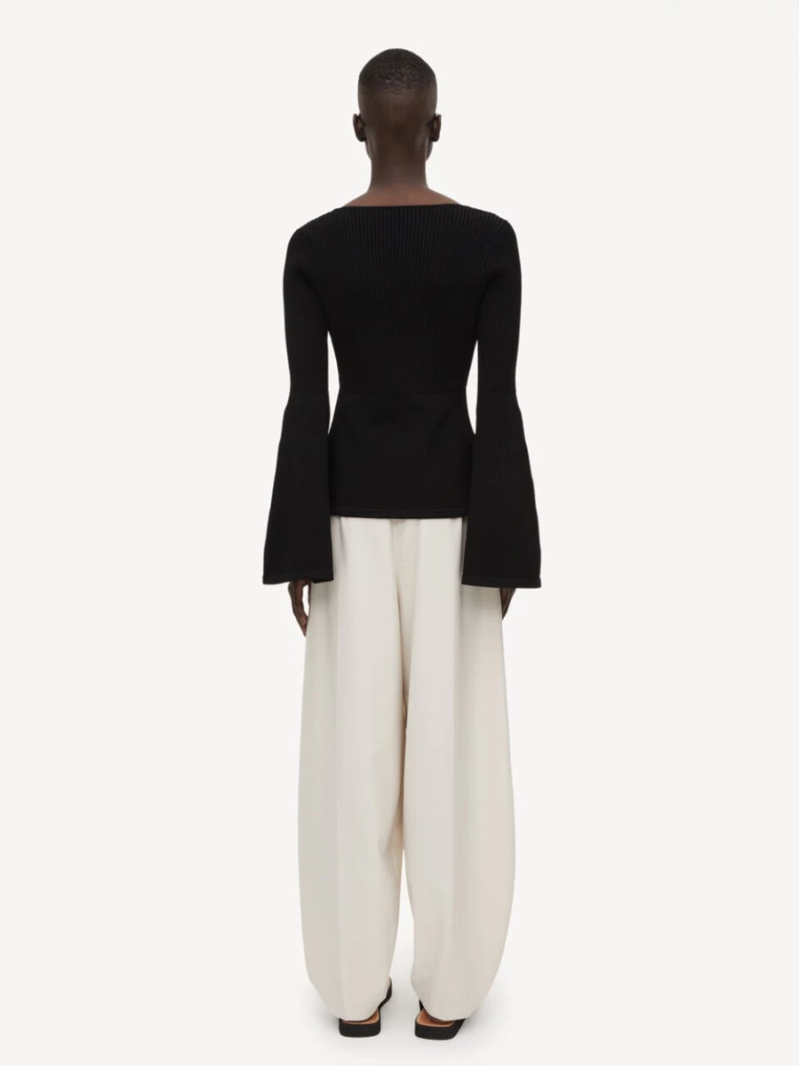 By Malene Birger Emona Black Blouse for Women