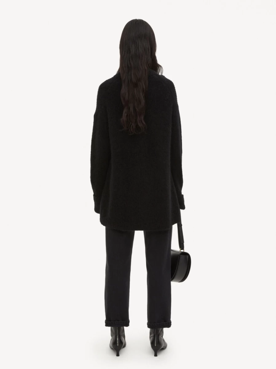 By Malene Birger Women's Black Cirla Mohair-Blend Sweater