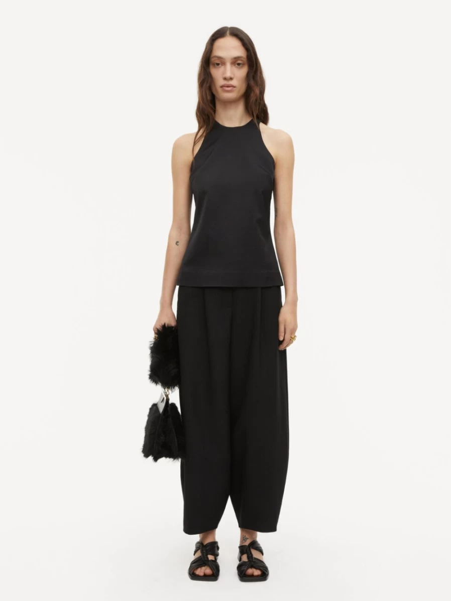 By Malene Birger Malida Black Top for Women
