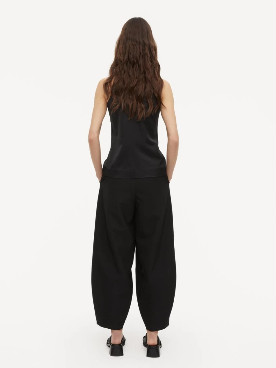 By Malene Birger Malida Black Top for Women