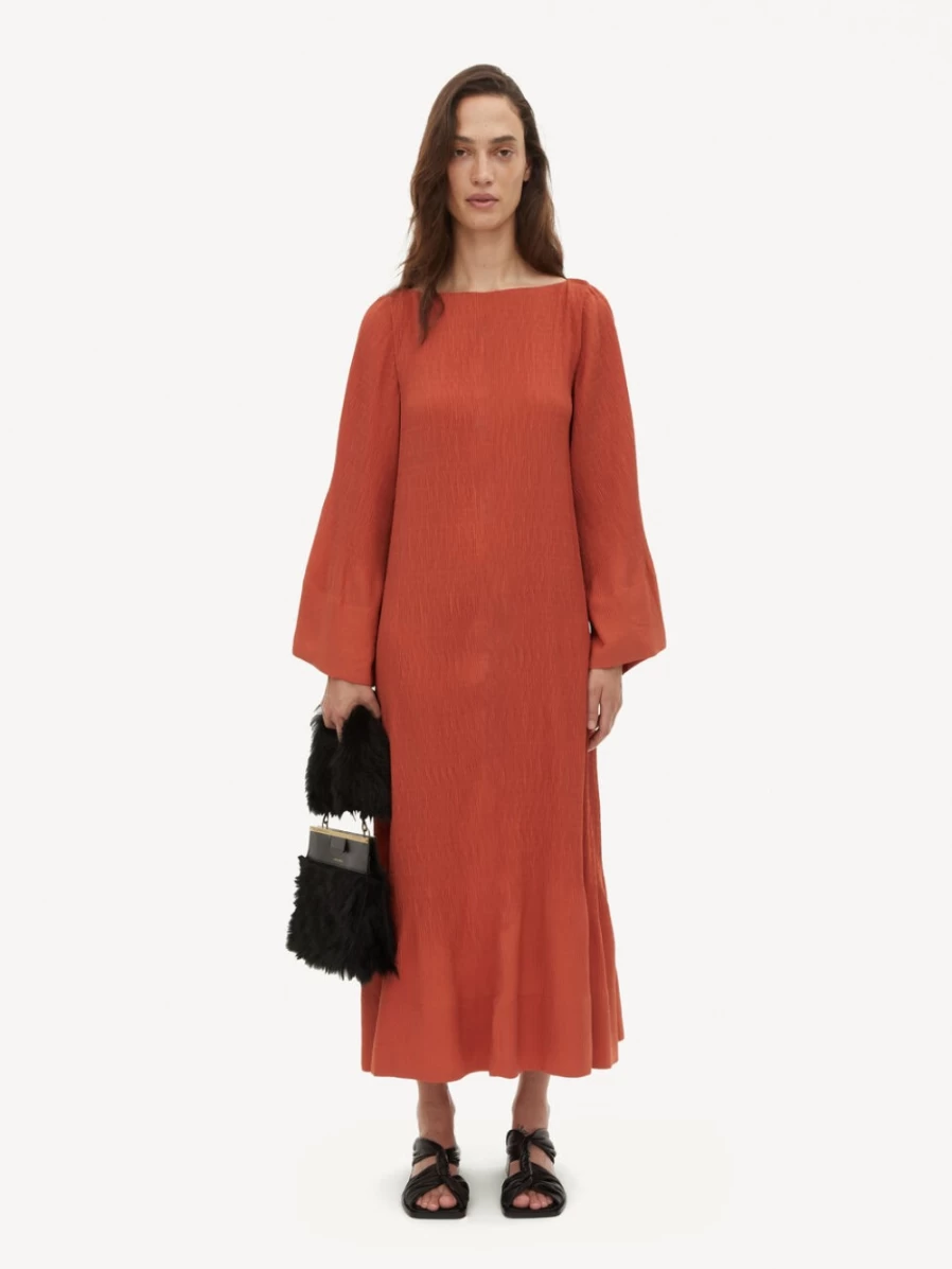 By Malene Birger Women's Genevieve Maxi Dress in Autumn Glaze - Elegant Long Flowy Dress