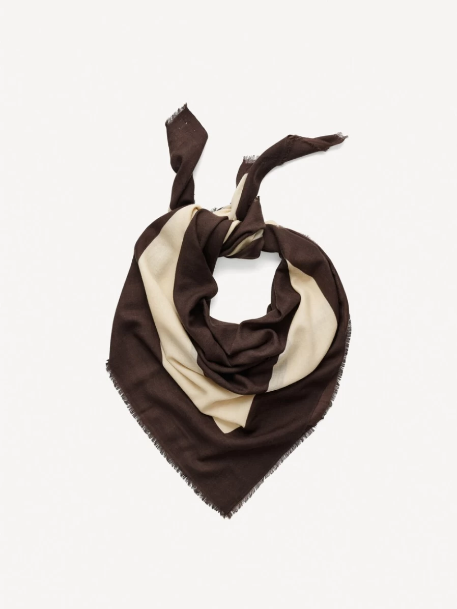By Malene Birger Saria Pearl Fringed Wool Scarf for Women