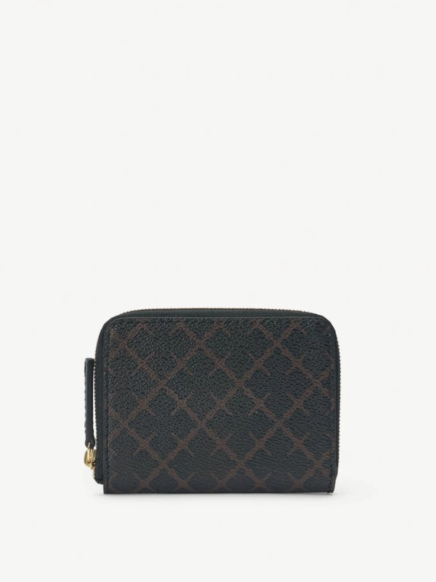 By Malene Birger Women's Dark Chocolate Elia Printed Coin Purse