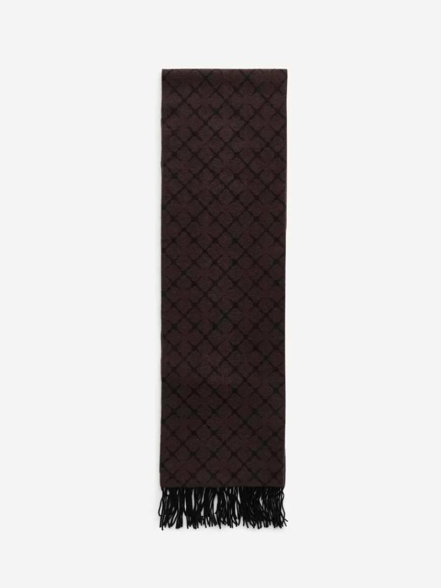 By Malene Birger Women's Dark Chocolate Cashmere-Blend Scarf - Ortega Collection