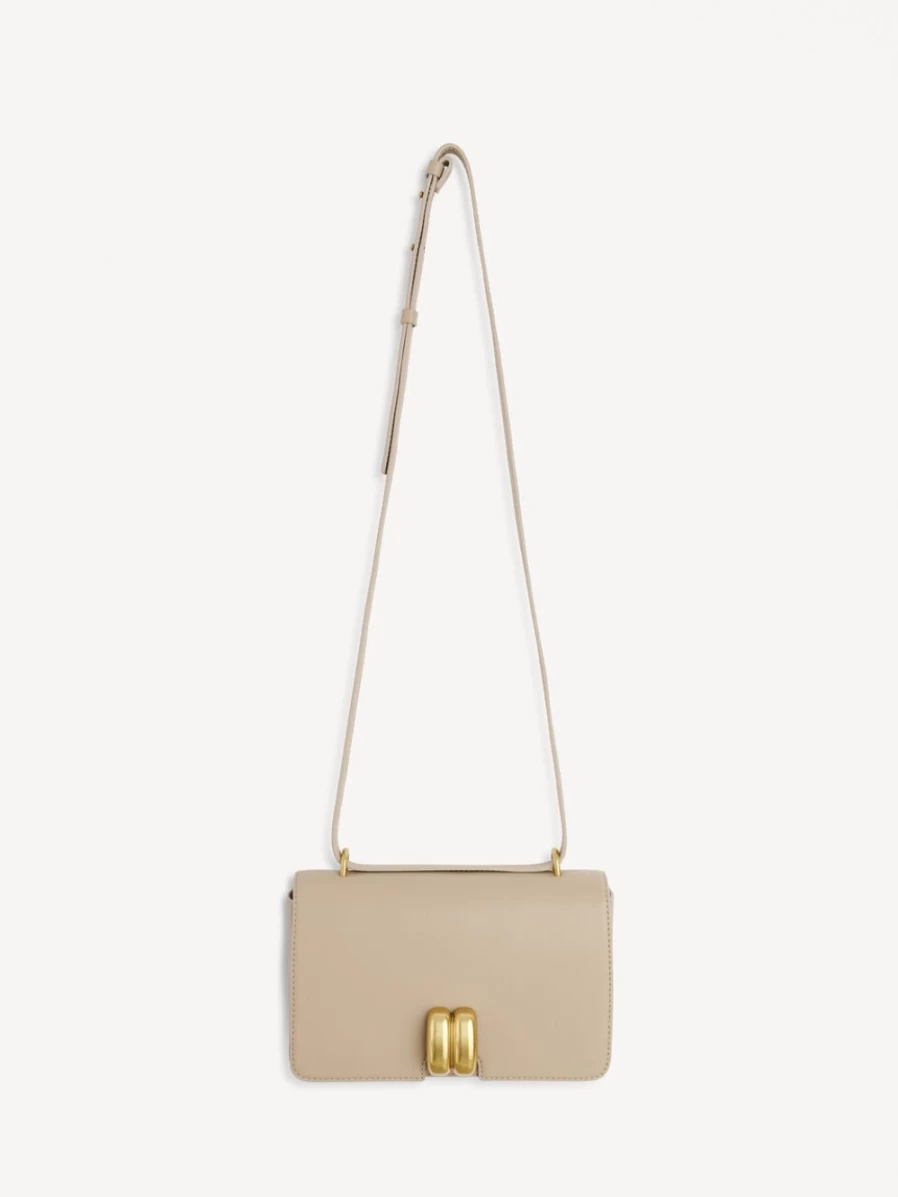 By Malene Birger Noval Fossil Leather Shoulder Bag for Women
