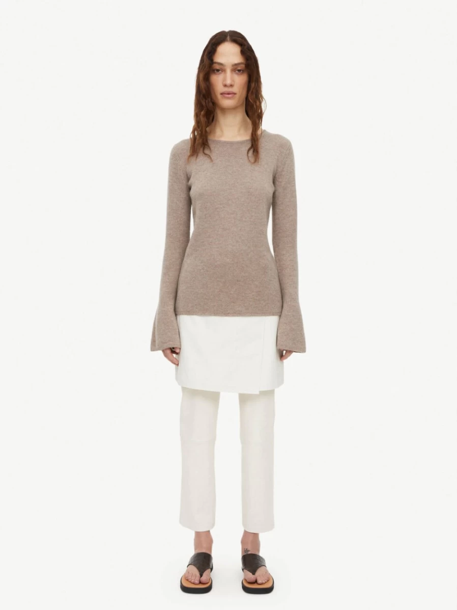 By Malene Birger Women's Cyrema Sweater in Incense - Elegant Knit Pullover