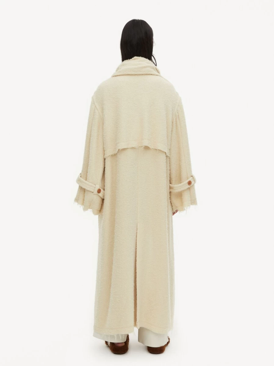By Malene Birger Women's Aspen Coat in Sea Mist - Elegant Trench Coat for Women