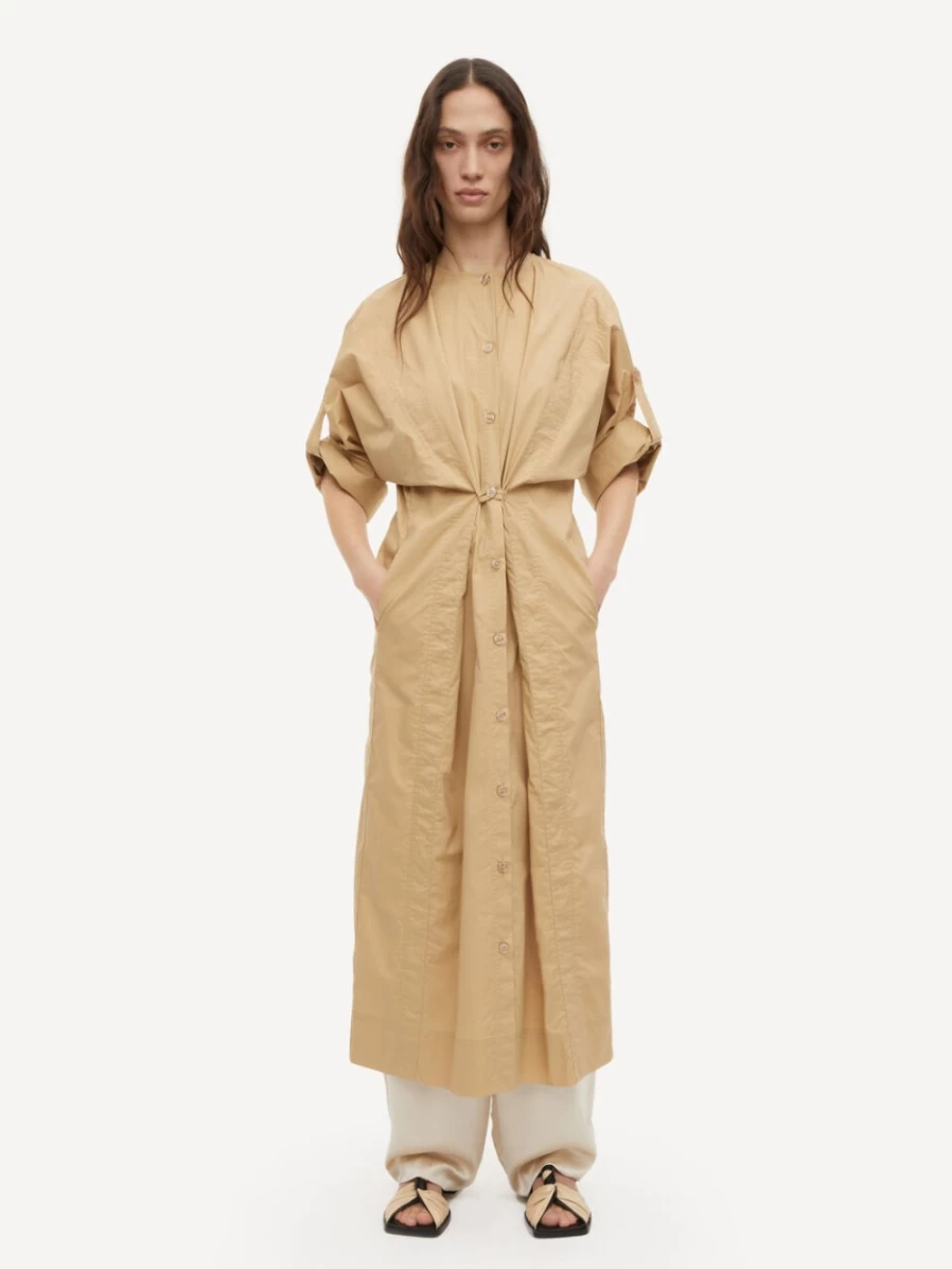 By Malene Birger Women's Corn Yellow Organic Cotton Shirt Dress - Annielle